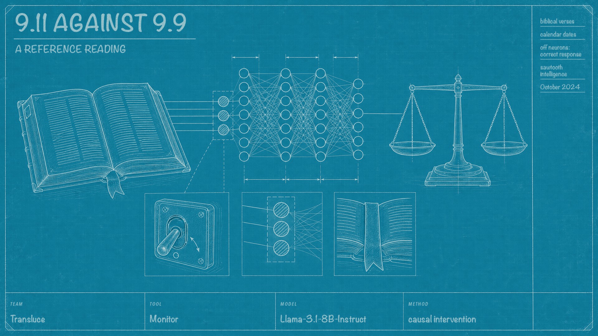 9.11 vs 9.9: the model that read a Bible verse